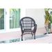 Ophelia & Co. Maghull Wicker Patio Chair Wicker/Rattan in Black | 36 H x 19 W x 30 D in | Wayfair W00208-C_4