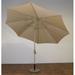 Arlmont & Co. Enid 11' Market Umbrella Metal in Brown | Wayfair E3AC4B51C4344476856E4ACDFE9E0840