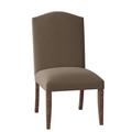 Fairfield Chair Haines Upholstered Dining Chair Upholstered in Green/Brown | 42.5 H x 23 W x 28.5 D in | Wayfair 6013-05_9953 22_Tobacco