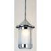 Latitude Run® Meeya 1-Bulb Outdoor Hanging Lantern in Gray | 8.63" H x 5.63" W | Wayfair 59DE43F630A04952ABD76E498B57B4F2