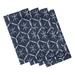 Bungalow Rose Lassiter Tufted 4 Piece Napkin Set Polyester in Blue | 22 W x 22 D in | Wayfair 5288B26274DD4FA8A69D06D1445FC56E
