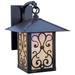 Fleur De Lis Living Sechrist 1-Light Outdoor Wall Lantern Glass | 15 H x 12 W x 14.5 D in | Wayfair 51FECC95B11D4355B7E94E901506E779