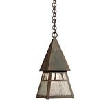 Millwood Pines Marland 1-Light Outdoor Pendant Glass in Brown | 17 H x 7.5 W x 7.5 D in | Wayfair E32704804EFA44AD8E3C4C5529C976F7