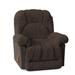 Red Barrel Studio® Keys 38" Wide Rocker Standard Recliner Polyester in Black/Brown | 43.5 H x 38 W x 41 D in | Wayfair