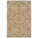 White 24 x 0.33 in Area Rug - World Menagerie Atascadero Oriental Hand-Tufted Wool Area Rug in Beige Wool | 24 W x 0.33 D in | Wayfair