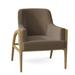 Armchair - Fairfield Chair Devin 29.5" Wide Tufted Armchair Polyester in Gray | 35.5 H x 29.5 W x 33 D in | Wayfair 6085-01_9953 10_Hazelnut