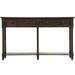 One Allium Way® Jarrod 58" Console Table Wood in Brown | 34 H x 58 W x 11 D in | Wayfair E3D8D7B8BD9C42C59593DE9969C7980B