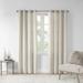 Gracie Oaks Aditi Polyester Solid Piece Dyed Grommet Top Curtain Panel Polyester in White | 63 H in | Wayfair DB809AB4628F49EBAB6B070D0AB4725C