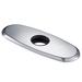 Kraus Deck Plate in Gray | 0.25 H x 6.25 W x 2.5 D in | Wayfair BDP02CH