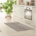 White 0.3165 x 108 W in Kitchen Mat - Wade Logan® Graettinger Kitchen Mat Synthetics | 0.3165 H x 108 W in | Wayfair