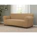 Red Barrel Studio® Checkerboard Box Cushion Sofa Slipcover Polyester in Brown | 40 H x 96 W x 36 D in | Wayfair 2750085167384F0C80CEF8C0FC972F81