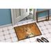 Winston Porter Swansboro Wipe Your Paws Non-Slip Indoor Door Mat Synthetics | 18 W x 27 D in | Wayfair 6C98119FFBA4439AABD67870D6D24A87