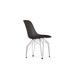 Corrigan Studio® Fruitvale Side Chair Plastic/Acrylic in Gray/Black | 34 H x 21 W x 23.5 D in | Wayfair 13DF5694429441FDB6D835FAF8CC9040