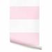 Winston Porter Kiri Horizontal Paintable Peel & Stick Wallpaper Roll Vinyl in Pink/White | 24 W in | Wayfair 65EEDED4545D44D1B4CCA181A7CFBDCF