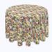 Red Barrel Studio® Geometric Round Tablecloth Polyester in Gray/Yellow | 84 D in | Wayfair 3EEF6B3B6FC14D399BCC404738BD03DB
