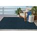 Blue/Green 72 x 0.5 in Area Rug - Latitude Run® Runner Checkered Braided Teal Indoor/Outdoor Area Rug Polypropylene | 72 W x 0.5 D in | Wayfair