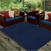 Blue/Navy 0.5 in Area Rug - Latitude Run® Runner Abstract Braided Navy Indoor/Outdoor Area Rug Polypropylene | 0.5 D in | Wayfair