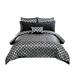 Everly Quinn 6 Piece Comforter Set Microfiber/Jersey Knit/T-Shirt Cotton in Black | King Comforter + 5 Additional Pieces | Wayfair