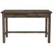 Gracie Oaks Kjeld Desk Wood in Brown | 30 H x 47 W x 20 D in | Wayfair B04401F5CE39414EADA88E04174DD24D