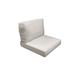 Sol 72 Outdoor™ 10 Piece Outdoor Seat/Back Cushion Set Acrylic in Gray/White/Brown | 6 H x 28 W x 28 D in | Wayfair