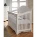Harriet Bee Eavan Forever 5-in-1 Convertible Crib Wood in White | 49 H x 31 W in | Wayfair B7D08DC8D8C149408D2D0040F31788BF