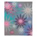 Wildon Home® Donley Starburst Throw Polyester in Pink/Gray/Blue | 60 H x 51 W in | Wayfair 5898239D37C7428895B295D38EEE3D1F