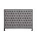 Red Barrel Studio® Shun Panel Headboard Upholstered/Polyester in Gray | 72 H x 4.5 D in | Wayfair 652DD9AA2F1C4CE29C65F7321AA06521