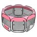 Tucker Murphy Pet™ Cavazos Kennel Fence Pet Carrier Polyester in Pink | 23.62 H x 48.43 W x 48.43 D in | Wayfair 46C64C7303F6433CB5D84E44A0FCFFE4