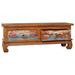 Bungalow Rose TV Stand TV Unit Sideboard TV Console Media Unit Reclaimed Teak Wood in Brown | 15.75 H in | Wayfair DA14F7A1E3E0467EA91BB9D1D91EC8BA