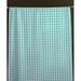 Rosalind Wheeler Lombard Gingham Room Darkening Outdoor Rod Pocket Single Curtain Panel Polyester in Green/Blue/Black | 96 H in | Wayfair