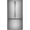 GE Profile™ 35.75" Counter Depth French Door 23.1 cu. ft. ENERGY STAR Refrigerator, in Gray | 69.875 H x 35.75 W x 31.25 D in | Wayfair PWE23KYNFS