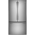 GE Profile™ 35.75" Counter Depth French Door 23.1 cu. ft. ENERGY STAR Refrigerator, in Gray | 69.875 H x 35.75 W x 31.25 D in | Wayfair PWE23KYNFS