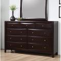 Red Barrel Studio® Artigoran 9 Drawer Double Dresser Wood in Black/Brown | 40 H x 63 W x 16.5 D in | Wayfair 2C8DBB14379D43DE9F79CF2BA40F6640