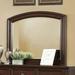 Canora Grey Huitt Dresser Mirror Wood in Brown | 36.38 H x 42.13 W x 1.63 D in | Wayfair E4ADDC913B48444F821986D17E082733