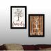 Red Barrel Studio® Family Tree/Roots 2-Piece Vignette Framed Wall Art for Living Room, Home Wall Decor by Marla Rae Paper in Green | Wayfair