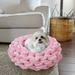 Tucker Murphy Pet™ Vallejo Doughnut Polyester/Synthetic Material in Pink | 9 H x 18 W x 18 D in | Wayfair 77FFF115A5B54849A5CDC7DF63F1A6F5