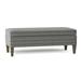 Red Barrel Studio® Congaree Upholstered Flip Top Storage Bench Linen/Performance Fabric/Polyester/Cotton | 18 H x 48 W x 21 D in | Wayfair