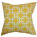 Latitude Run® Buckhalt Geometric Bedding Sham 100% Cotton in Gray/Yellow | 26 H x 26 W in | Wayfair LTDR3222 40278650