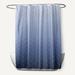 Latitude Run® Zahide Floral Single Shower Curtain Polyester in Blue | 73 H x 70 W in | Wayfair 47F4118092104445891F5F75DF02C1DF