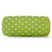 Harriet Bee Round Bolster Cotton Throw Pillow Polyester/Polyfill/Cotton in Green | 8 H x 18.5 W x 8 D in | Wayfair HBEE4427 41514864
