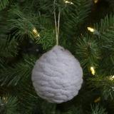 Northlight Seasonal Knit Shatterproof Christmas Ball Ornament 3.25" Fabric in Gray | 5 H x 5 W x 5 D in | Wayfair NORTHLIGHT JA25724