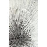 Gray/White 18 W in Area Rug - AllModern Maryann Geometric Handmade Cowhide Grey Area Rug Leather | Wayfair 0F44DB9B2A104FDABB5885E1DF8E0A74