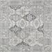 White 60 x 36 x 0.5 in Area Rug - Ophelia & Co. Jiang Oriental Gray Area Rug Polypropylene | 60 H x 36 W x 0.5 D in | Wayfair