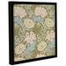 Langley Street® Gloversville Chrysanthemum Wallpaper Design, 1876' 2 Framed Graphic Art on Wrapped Canvas Canvas, in Blue/Green/Pink | Wayfair