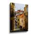 Winston Porter Alley in Lisbon Portugal by Kathy Yates - Photograph Print on Canvas in Red/White/Yellow | 12 H x 8 W x 2 D in | Wayfair