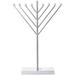 The Holiday Aisle® Menorah for Synagogue Aluminum in Gray | 35.5 H x 8.25 W x 25 D in | Wayfair DFAB9DD0FA3C41D3AC2D500FD2318213