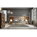 Hispania Home London Bedor98 Bedroom Set 4 Pieces Upholstered in Brown | Queen | Wayfair BEDOR98-SET4Q
