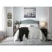Red Barrel Studio® Low Profile Storage Platform Bed Upholstered/Metal/Polyester in Blue | 7.8 H x 60 W x 82 D in | Wayfair