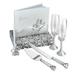 Rosdorf Park Rozell Double Heart 6 Piece Set Resin/Stainless Steel Flatware in Gray | Wayfair 47A606DF602846E58A6A8B015D50DF56