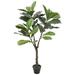 Freeport Park® Artificial Fiddle Leaf Fig Tree in Pot Plastic | 57 H x 24 W x 24 D in | Wayfair 0B70A94D21884311AE6EEB074D55405C